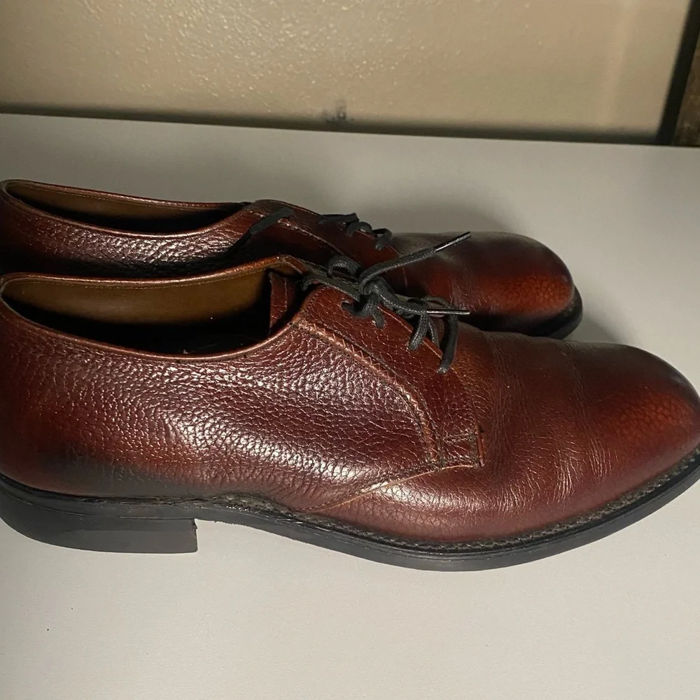 Hy test oxford brown leather‎ Size 9